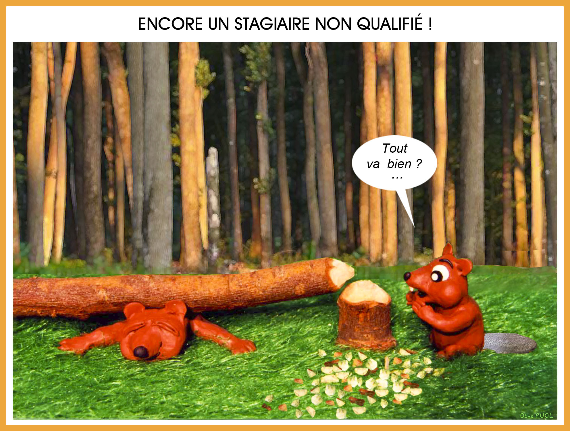 un problème est si vite arrivé