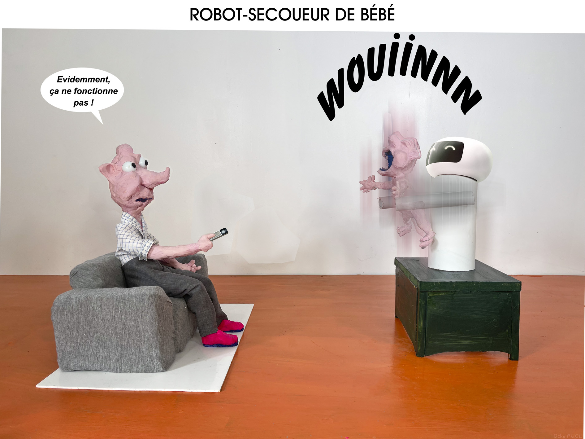 un problème est si vite arrivé